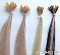 Grade AAA top quality keratin prebonded human hair extension