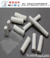 gauze rolled bandage cotton with CE FDA ISO