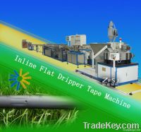 inline flat emitter type drip irrigation tape