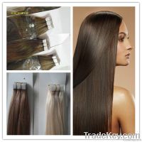 remy pu taped skin weft hair extension