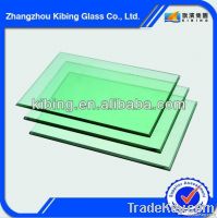 F Green Float Glass 3-15mm thickness