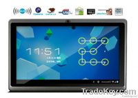 7 inch capacitive multi-touch panel, 800x480pixels