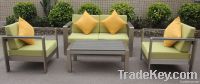 Sofa set suitable for indoor and outdoor use