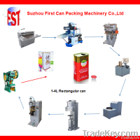 Square Rectangular Oil Tank Machines