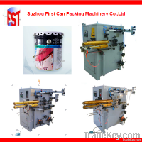 Semi-automatic forward feeding welding machine