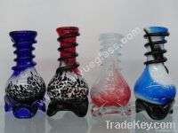 hand blown cheap soft glass bongs, hookah, flower bottles