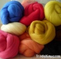 Dyed Merino Wool Tops