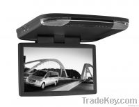 automobile car 15.6 inch roof mount ceiling flip down monitor with usb