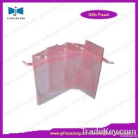 Drawstring gift packaging organza bag