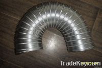 manufacturer simi-rigid aluminum flexible ducting oem