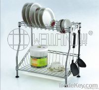 Adjustable Patent Steel Dish Rack