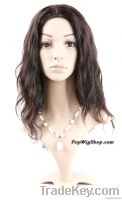 Full Lace Human Hair Wig Water Wave