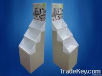 Trapeziform display unit--cardboard display