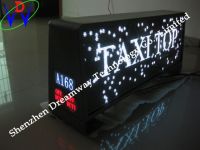 Russia Taxi Advertising LED Display Wireless