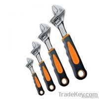 Adjustable Wrench Set CrV Soft Grip