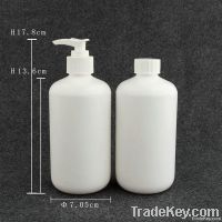500ml Plastic HDPE Shampoo Bottle (JF-130)