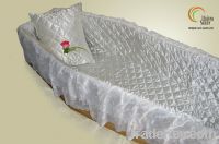 europe coffin lining 2pcs set
