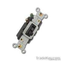 15A 120V 3-way toggle switch