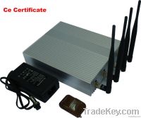 Adjustable Cell Phone Jammer with Remote Control