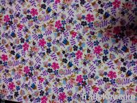 100% polyester printed peach skin microfiber fabric