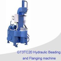 Tin can making machine/ hydraulic beading and flanging machine