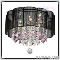 luxury modern crystal light, hotel decoration lamp