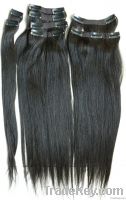 Human hair Clip-In Hair Extension