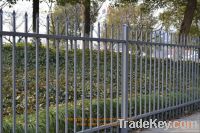 Galvanized and powder coated iron fence From China