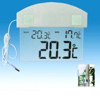 JUMBO DISPLAY SEE-THROUGH THERMOMETER WITH