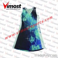 custom netball dress