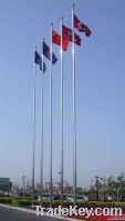 22.96~98.40 feet stainless steel advertisement building flag pole