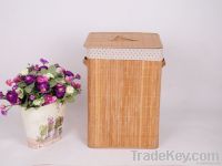 washing bamboo laundry basket