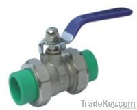 PPR Brass Union Ball Valve