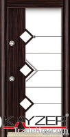 Steel Door - Luxury Laminox Bicoloured Panel