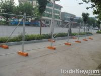 Temporary fence panel