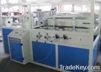 double plastic hauloff and cutter machine/ plastic cutting machine