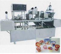 Automatic Ice Cream Cup Filling and Sealing Machine