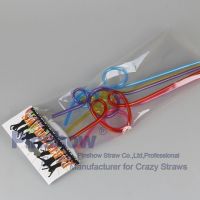 BPA Free Crazy Straws Curly Straw