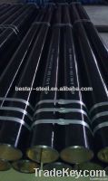 ASTM A106 SCH40 black stainless steel pipe