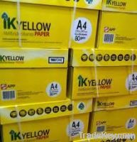 IK Yellow A4 Copy Paper