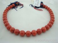 RED NATURAL CORAL BEADS