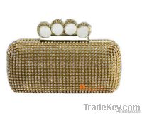 Top-quality 4 Ring Knuckle Crystal Clutch Bags