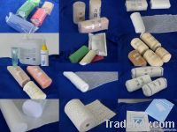 Crepe Bandage, First Aid Bandage, Gauze Bandage, Gauze Swabs, Gauze Rolls, From China