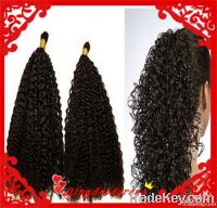 100% Virgin Remy Kinky Curl Hair Bulk