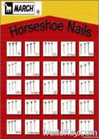 march horseshoe nails/horseshoe