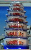 7pc Casserole Set
