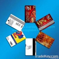 Plastic card-Magnetic strip card-LoCo 300 oe-HiCo 2750 oe-HiCo400 oe