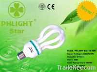 Promotion 2013 New Style 65W 4U Lotus Energy Saving Lamp