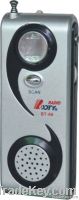 Fm auto scan radio with torch , speaker and earphone From China