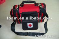 red first aid waterproof medical bag/first aid kit